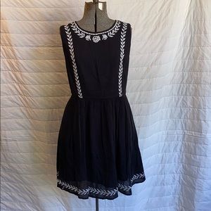 Lucky Brand Embroidered Dress